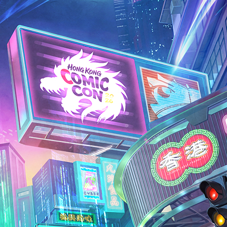 五月狂想曲 - Comic Con 香港- Artist Alley 的主視覺插畫