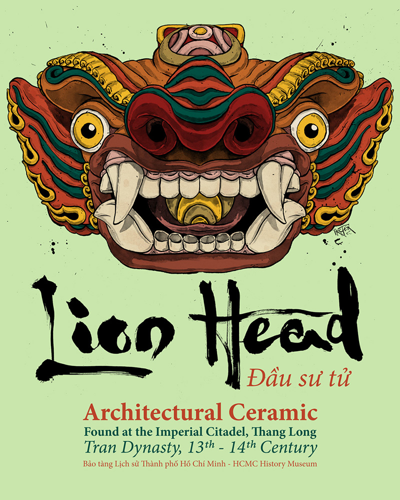 Tran Dynasty Lion Head