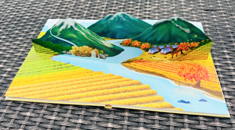 華御結 x Dear me, PopUp book 