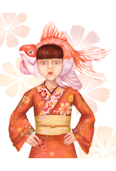 金魚女孩 ‎⁺˳✿⏦₊　