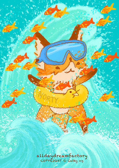 Swimming Norty